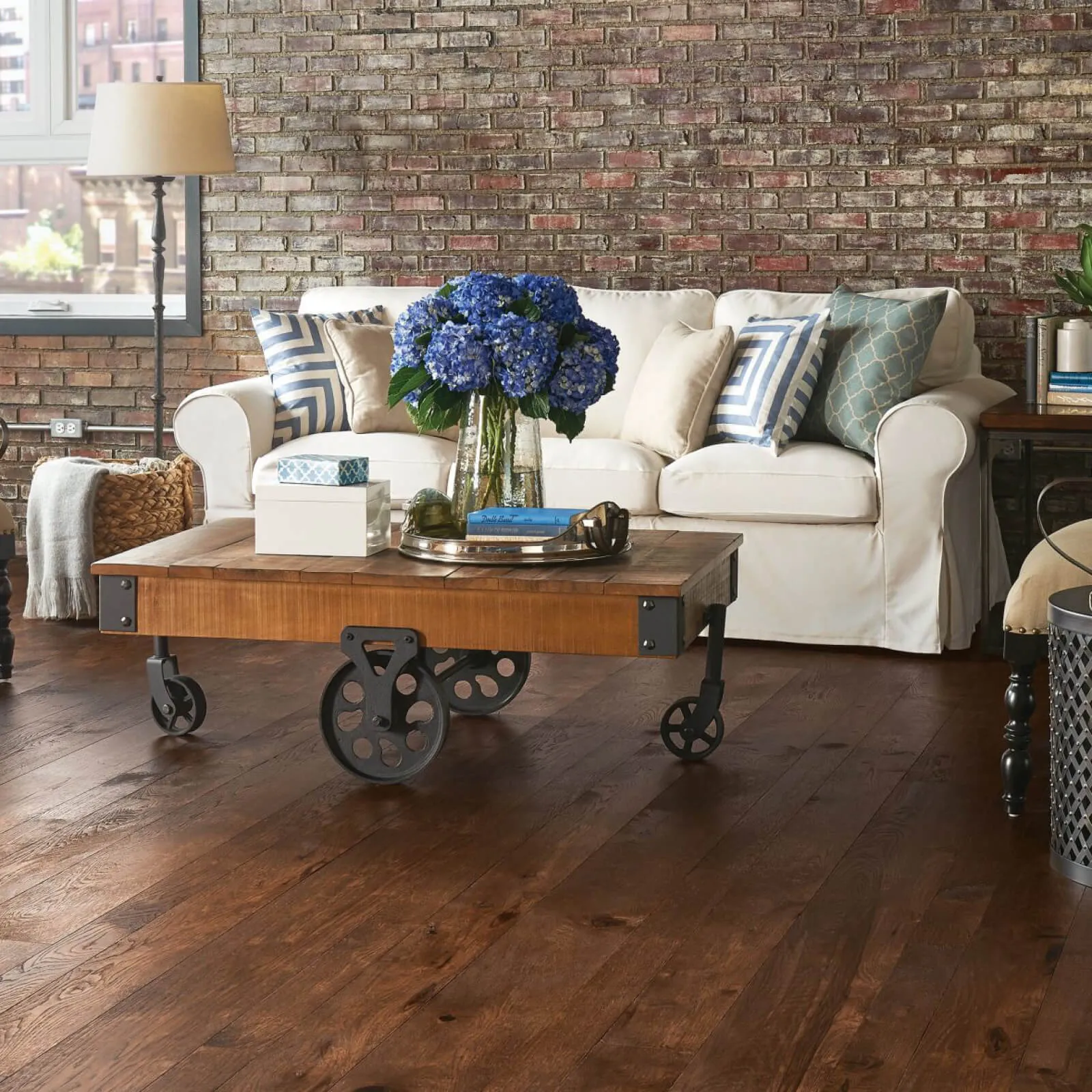 Hickory-Engineered-Hardwood-Forest-Path_1600x1600-1 hardwood flooring in living room | Carpet Warehouse