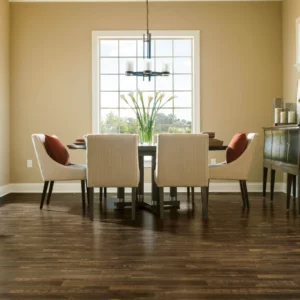 hardwood flooring in dining room | Carpet Warehouse