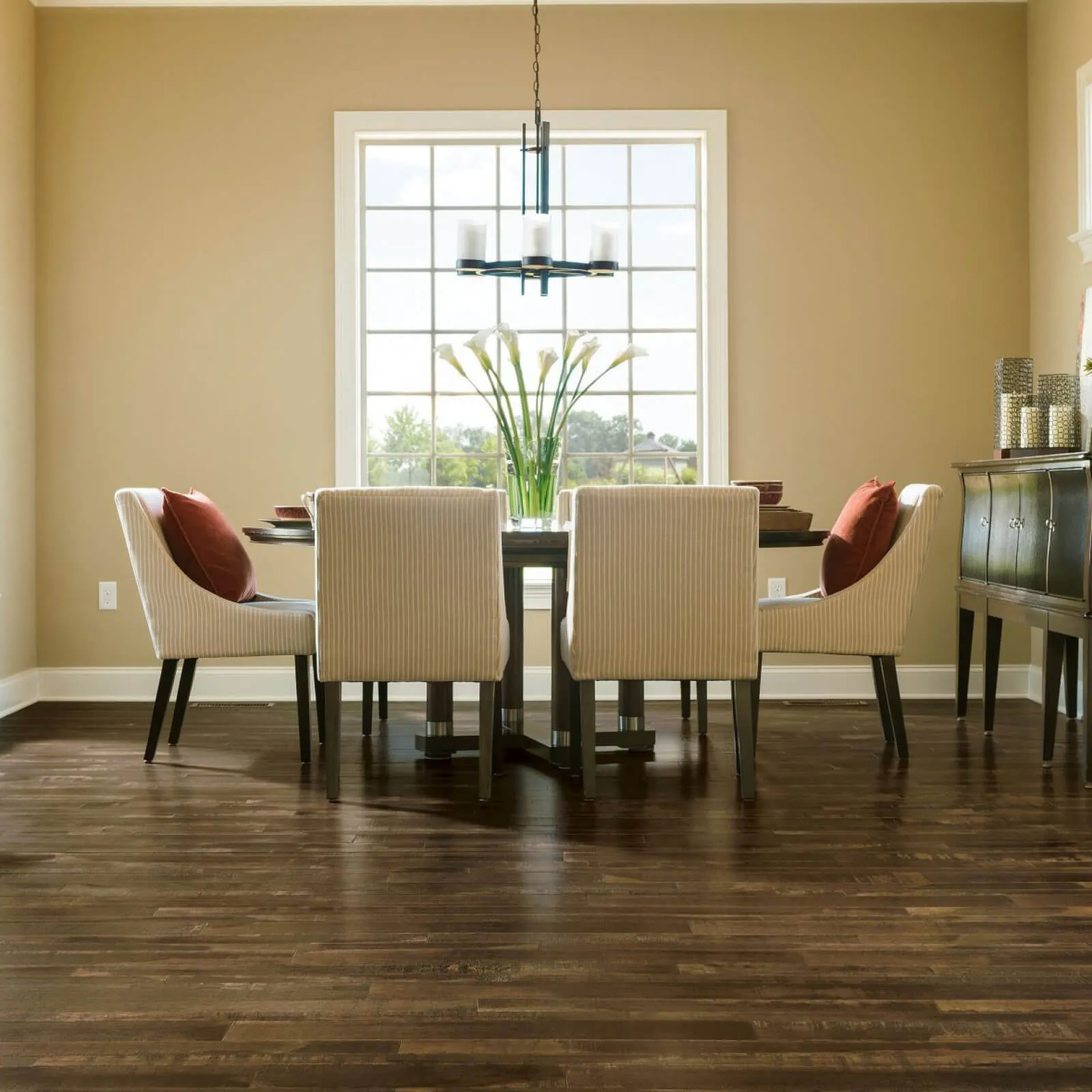 Hickory-Solid-Hardwood-Bark-Brown_1600x1600-2 hardwood flooring in dining room | Carpet Warehouse