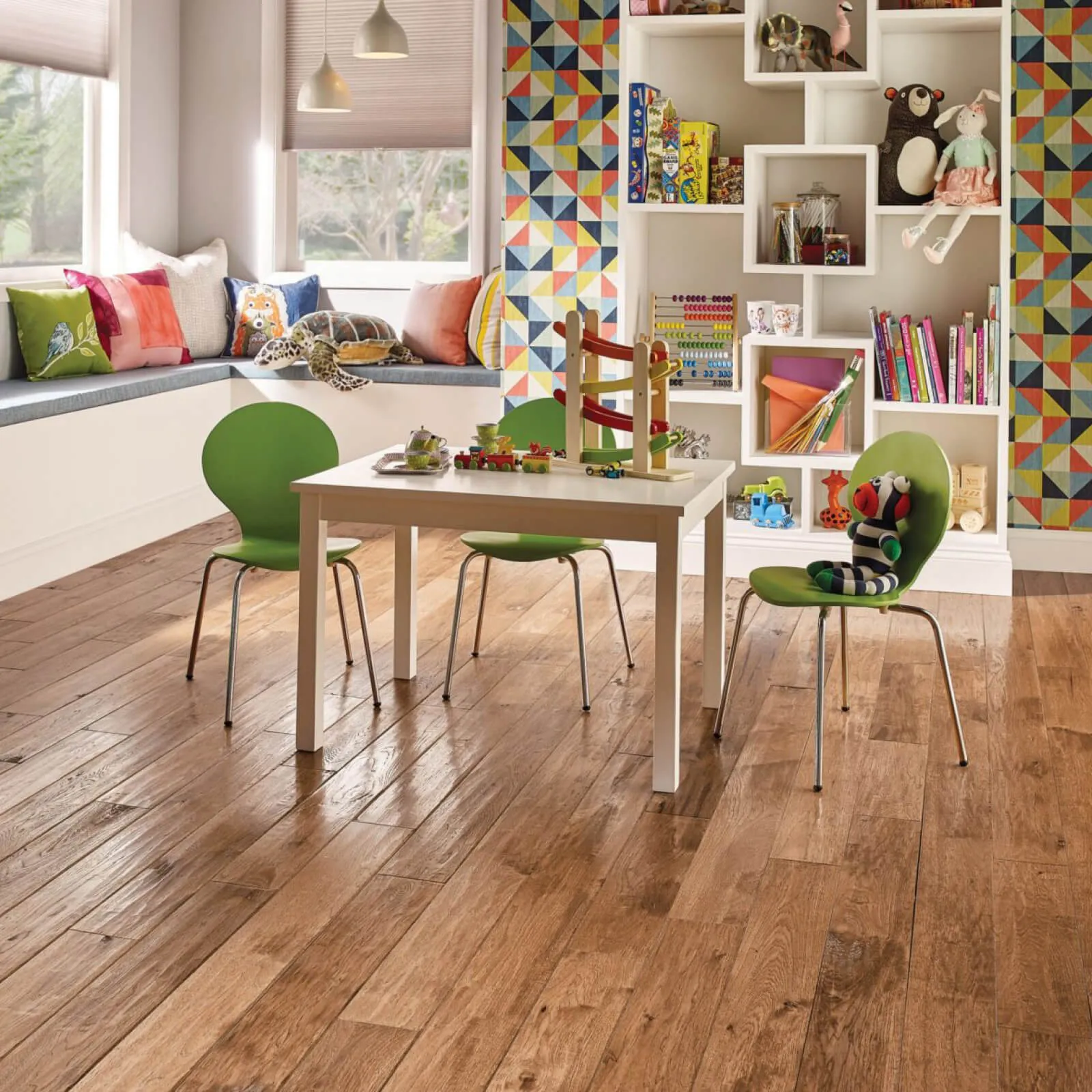 Hickory-Solid-Hardwood-Rawhide_1600x1600-2 hardwood flooring in space | Carpet Warehouse