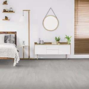 luxury vinyl plank flooring in bedroom | Carpet Warehouse