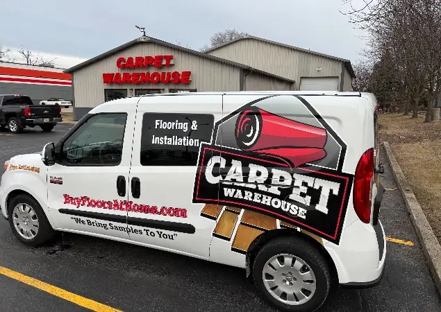 Carpet Warehouse mobile showroom | Carpet Warehouse